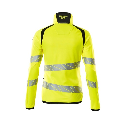 Pull polaire zippé femme haute visibilité Accelerate Safe – Mascot 19153-315