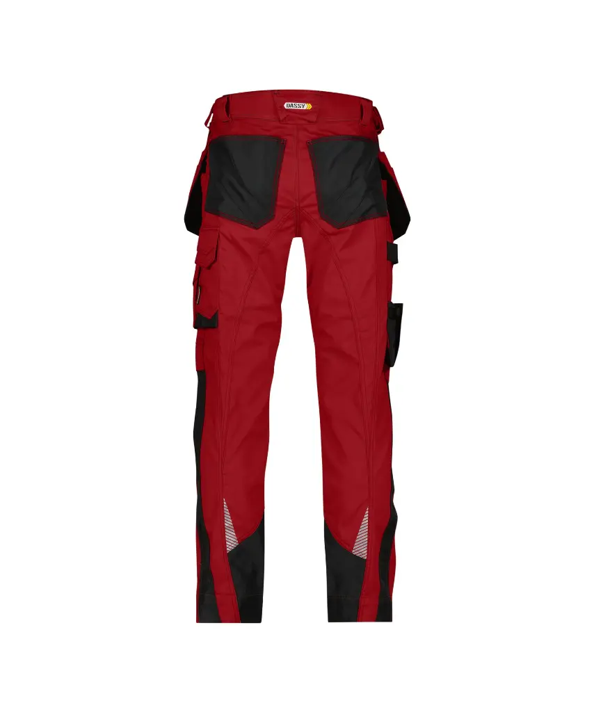 dassy-magnetic-trousers-with-holster-pockets-and-knee-pockets-red-black-back.webp