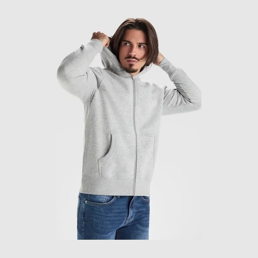 Veste à capuche zippé