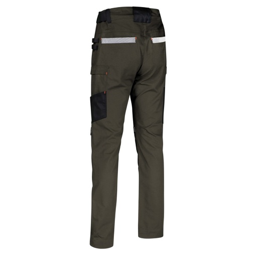Pantalon de travail ripstop stretch bronze/noir – Singer PETRA