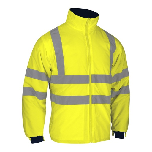 Parka haute visibilité 5 en 1 jaune/marine – Singer PACA