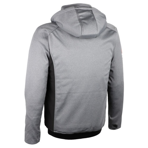 Veste softshell à capuche gris/orange – Singer VOLGA