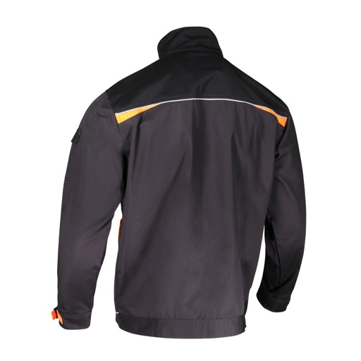 Veste de travail polycoton gris/noir – Singer VILNOR