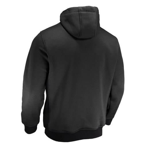 Sweat-shirt à capuche doublé polaire gris – Singer SAMY
