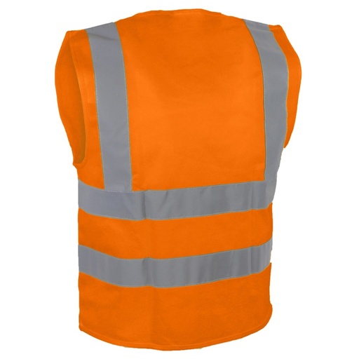 Gilet haute visibilité 4 bandes orange – Singer GIL4BO