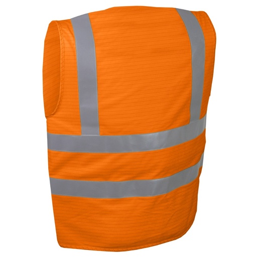 Gilet haute visibilité multirisque antistatique orange – Singer GILMRO