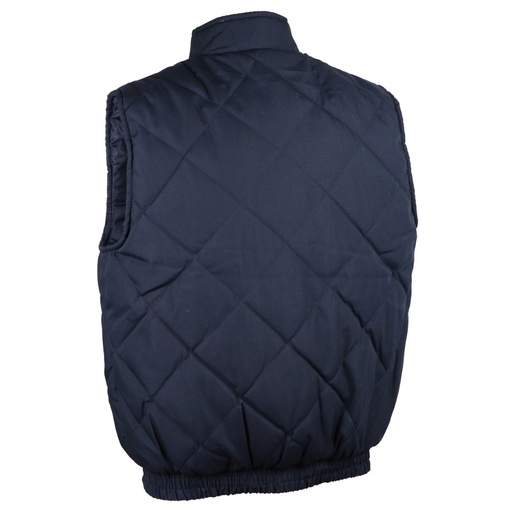 Gilet matelassé polycoton marine – Singer GILALPA