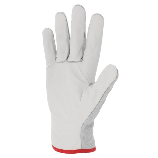 Gant paume fleur de bovin, dos croûte (lot de 10 paires) – Singer 50FC