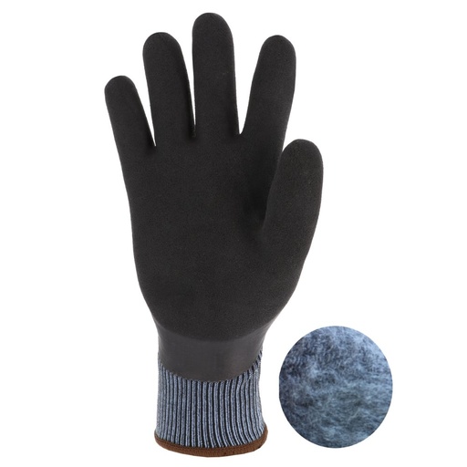 Gants nylon enduits latex double couche (lot de 5 paires) – Singer LAT57