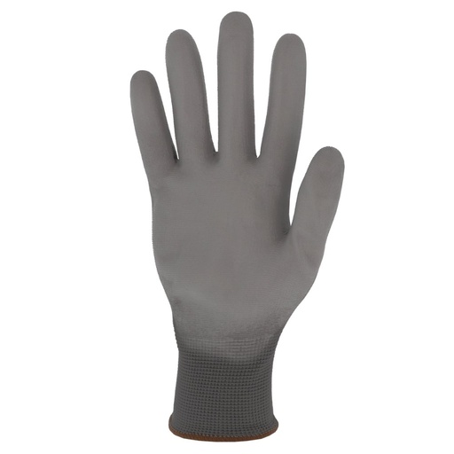 Gant PU, support polyester sans couture gris (lot de 10 paires) – Singer NYM713PUG