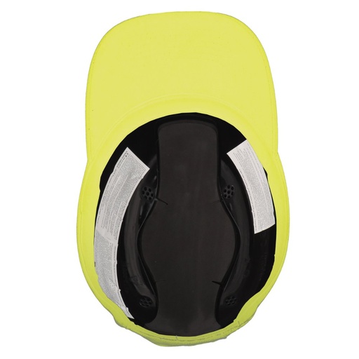 Casquette anti-heurt, coque ABS jaune vif – Singer HG913HV