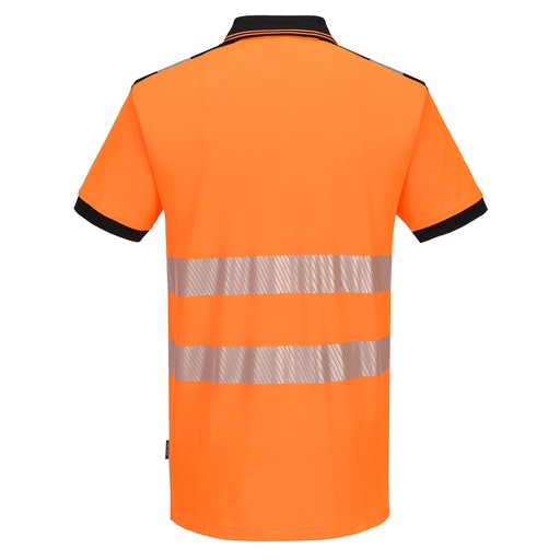 Polo haute visibilité PW3 Cotton Comfort manches courtes – Portwest PW317