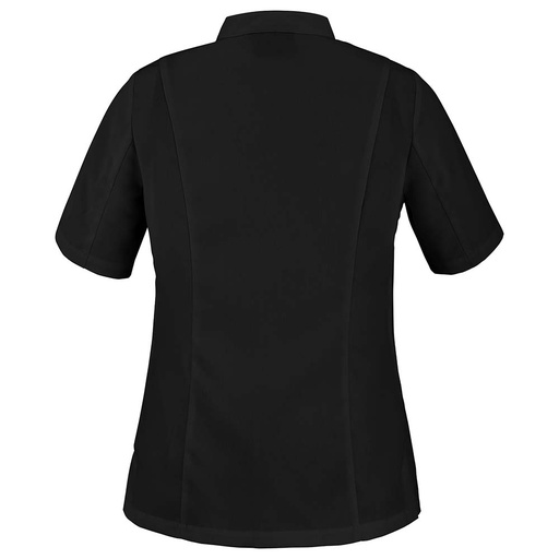 Veste de cuisine femme manches courtes Cristal