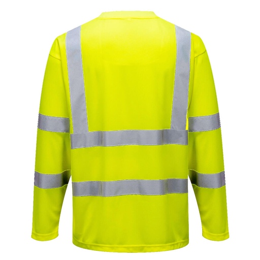 T-shirt haute visibilité manches longues classe 3 – Portwest S178