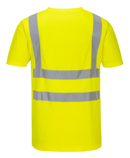 T-shirt haute visibilité col V aéré – Portwest S179