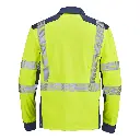CEP9T87 - Polo manches longues Fluo Safe XP - JauneMarine(2).webp
