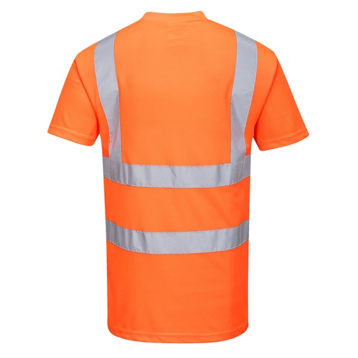 T-shirt haute visibilité orange RIS ferroviaire – Portwest RT23