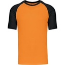 T-shirt baseball manches contrastées – Kariban K330