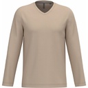 T-shirt col V manches longues – Kariban K358