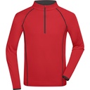 T-shirt technique manches longues zippé – Daiber JN 498