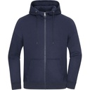 Veste sweat zippée oversize unisexe – Daiber 8043
