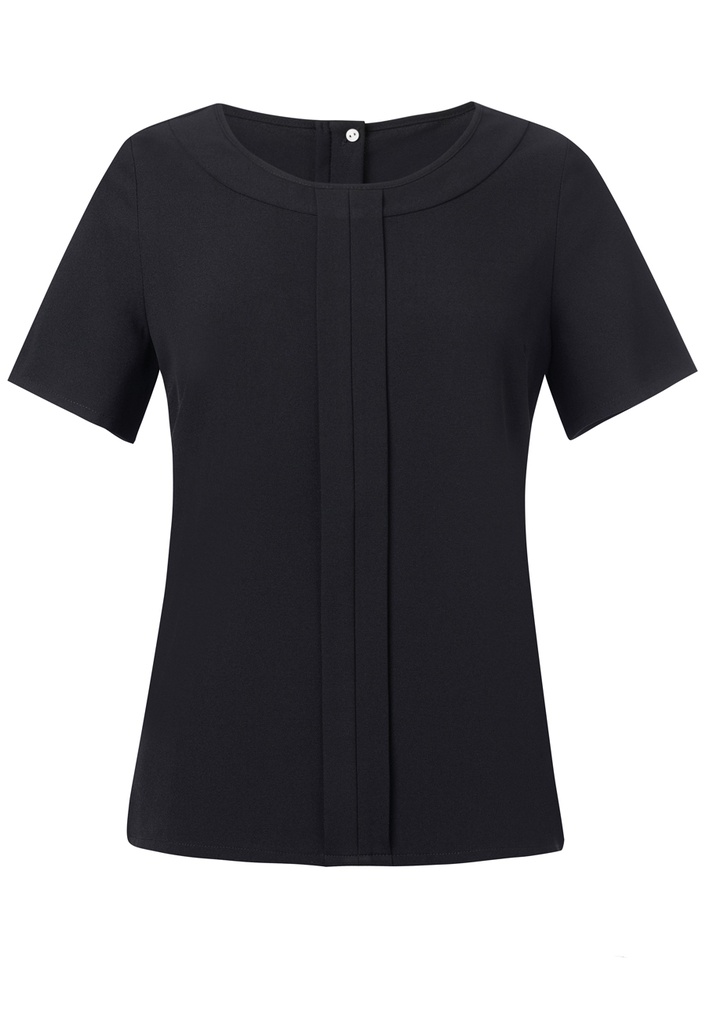 Blouse Verona crêpe de Chine manches courtes Brook Taverner 2280