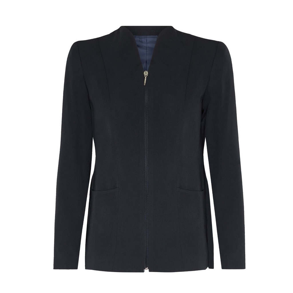 Veste femme zippée sans col trivial – Gary's 800013