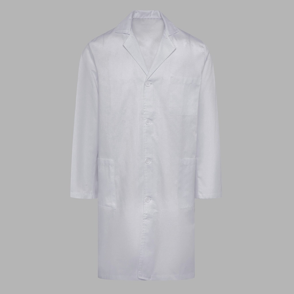 Blouse unisexe manches longues sergé blanc – Gary's 570000