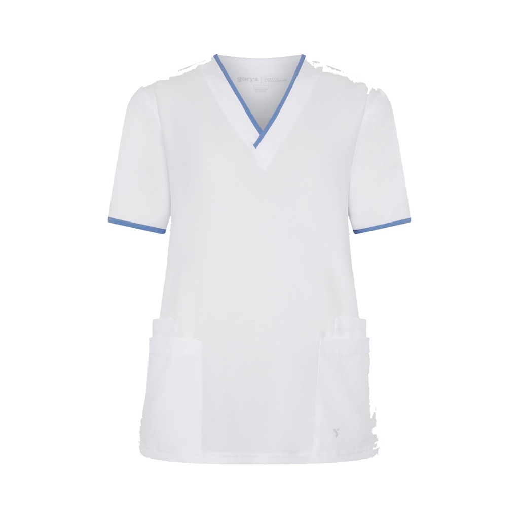 Tunique homme col v combinée manches courtes Gael – Gary's 600103