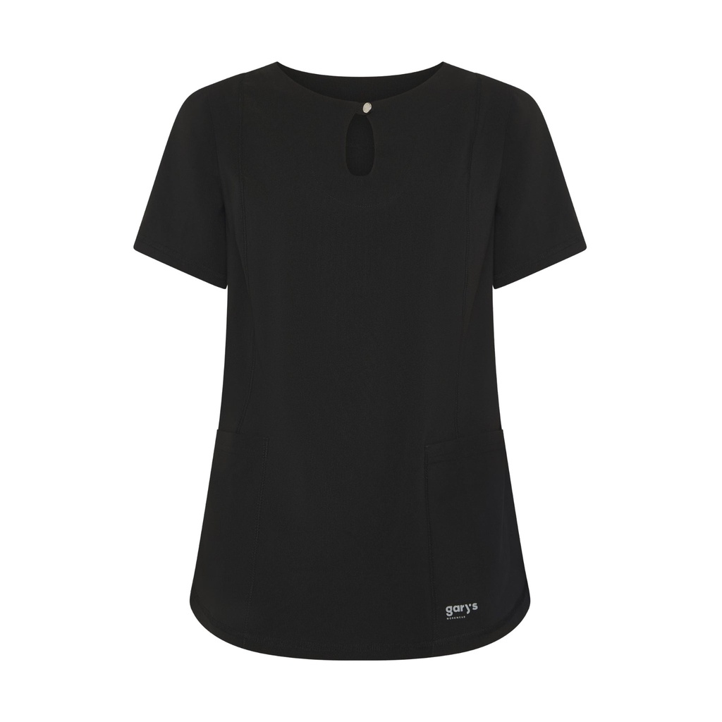 Tunique femme manches courtes encolure goutte d'eau Maria – Gary's 600084