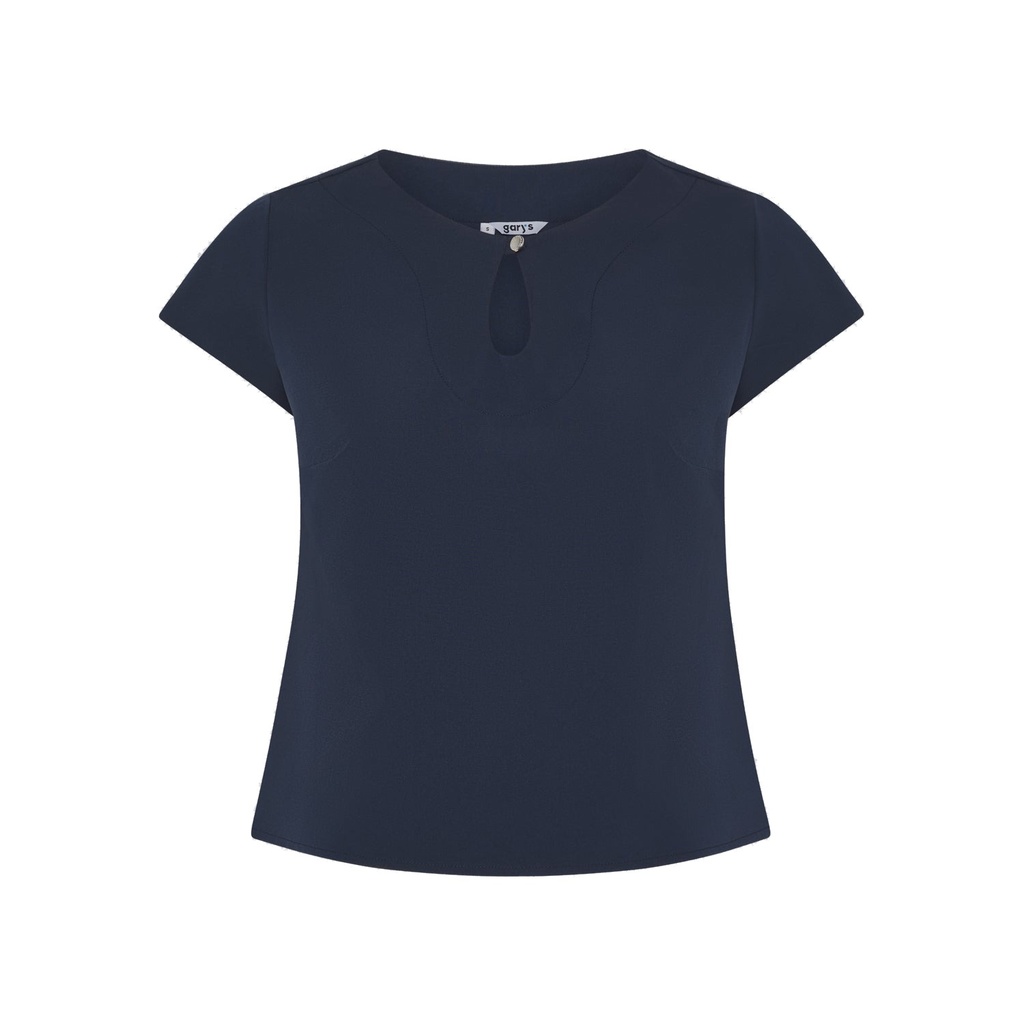 Tunique femme encolure goutte d'eau manches courtes Petra – Gary's 600104