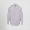 Chemise homme rayée bicolore slim fit Alessandro – Gary's 260035