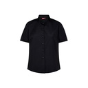Blouse femme manches courtes col mao popeline – Gary's 288300