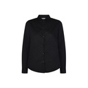 Chemise femme manches longues col mao élasthanne – Gary's 240002