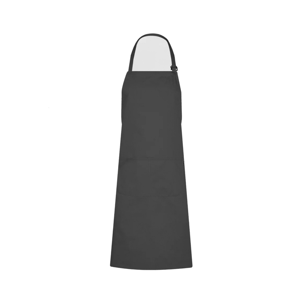 Tablier à bavette et poche sergé polyester 90X75 cm – Gary's 116100