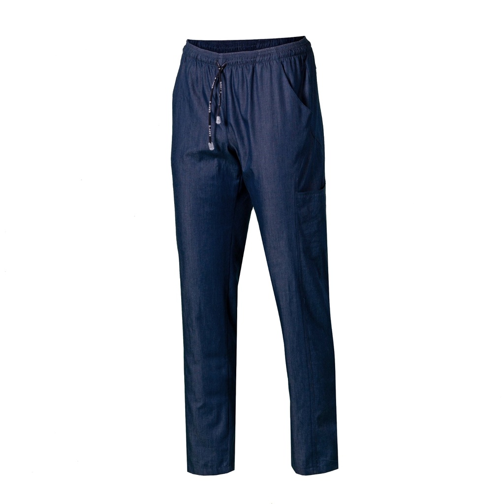 Pantalon unisexe avec cordon de serrage denim Zafiro – Gary's 777500