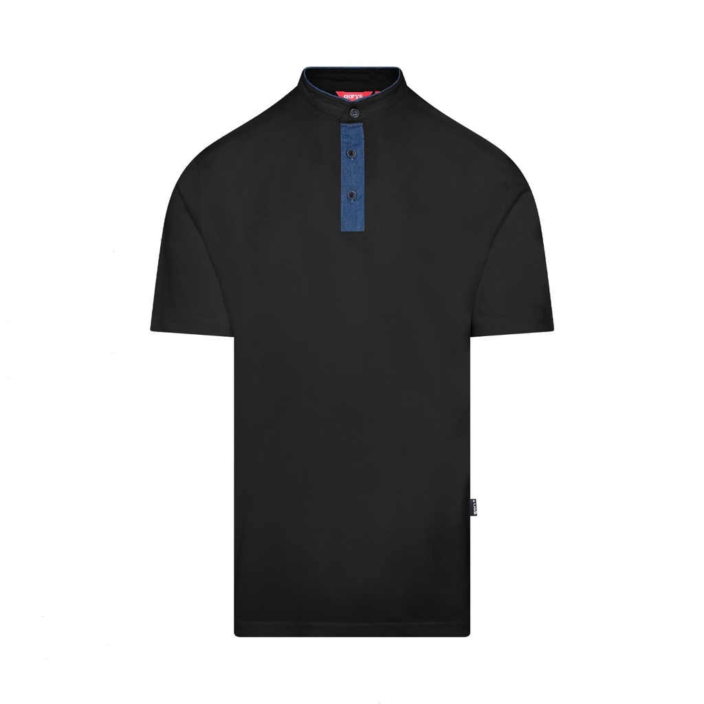 Polo homme col mao denim – Gary's 852600