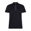 Polo femme col mao denim – Gary's 853100