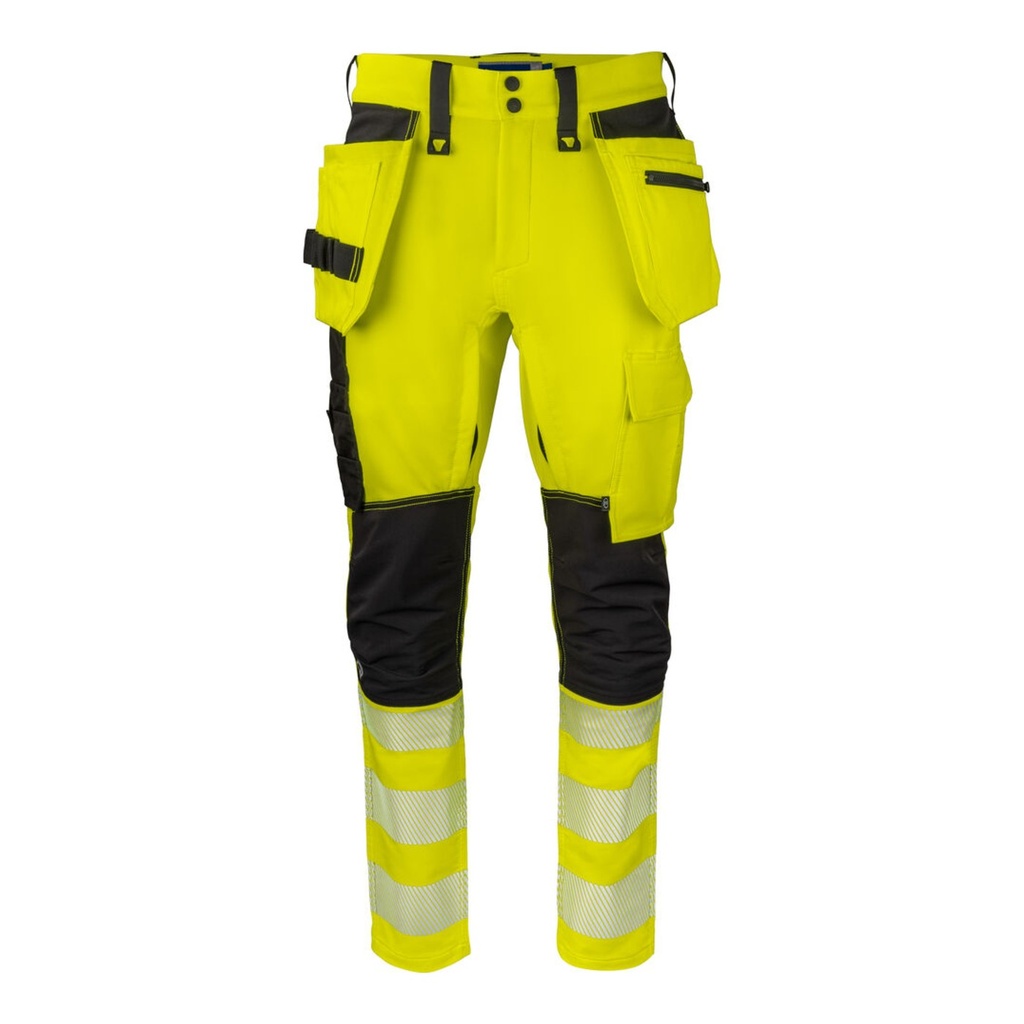 Pantalon full stretch 37.5™ technique avec poches flottantes haute visibilité EN ISO 20471 classe 2 – ProJob 646527