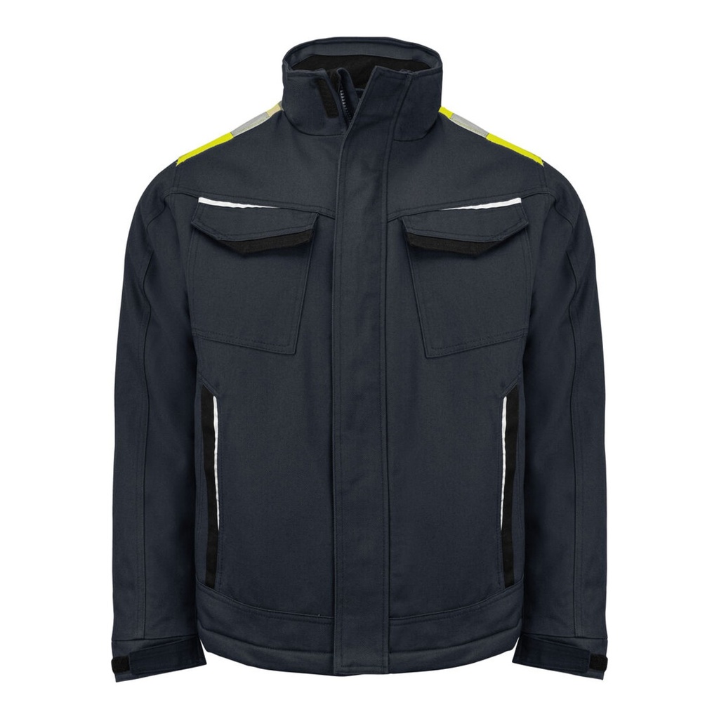 Veste doublée avec finition contrastée HV 100%coton – ProJob 645438