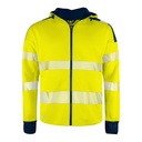 Veste à capuche full zip fonctionnelle haute visibilité EN ISO 20471 classe 3/2 – ProJob 646110
