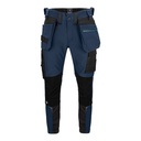 Pantalon de travail stretch slim fit avec renforts genoux kevlar et poches flottantes – ProJob 645550