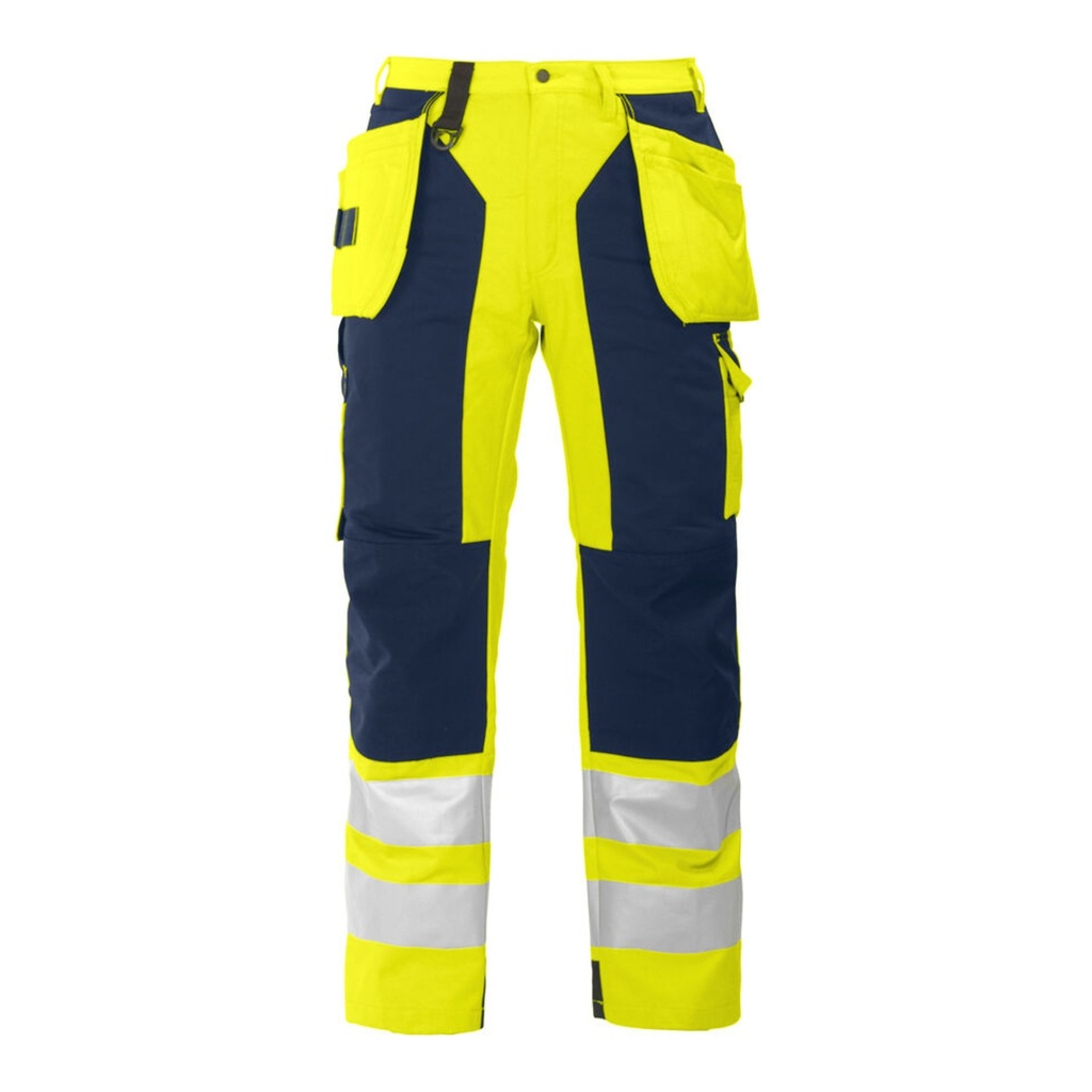 Pantalon avec renforts et avec poches flottantes haute visibilité EN ISO 20471 classe 2 – ProJob 646506