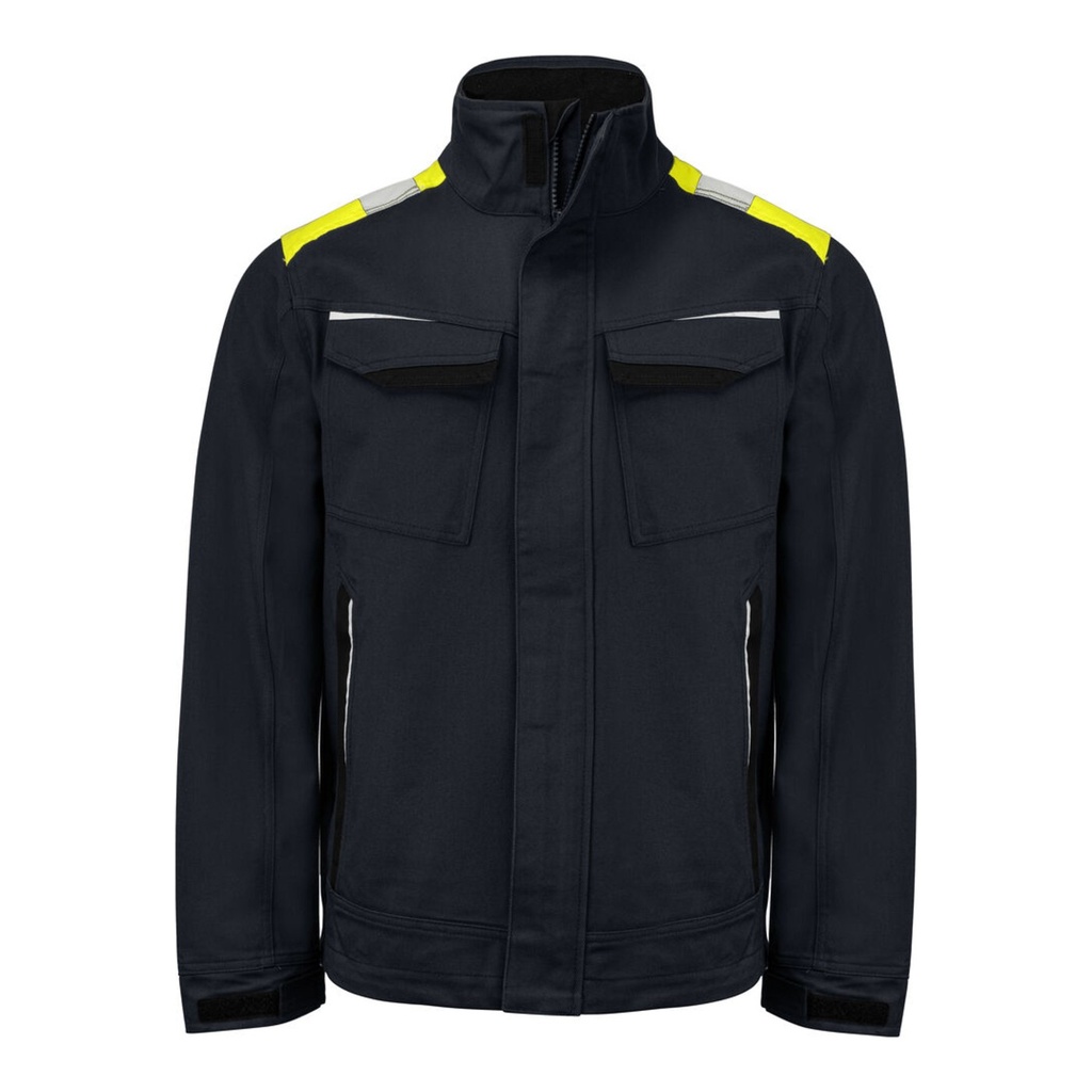 Veste avec finition contrastée HV en 100% coton – ProJob 645437