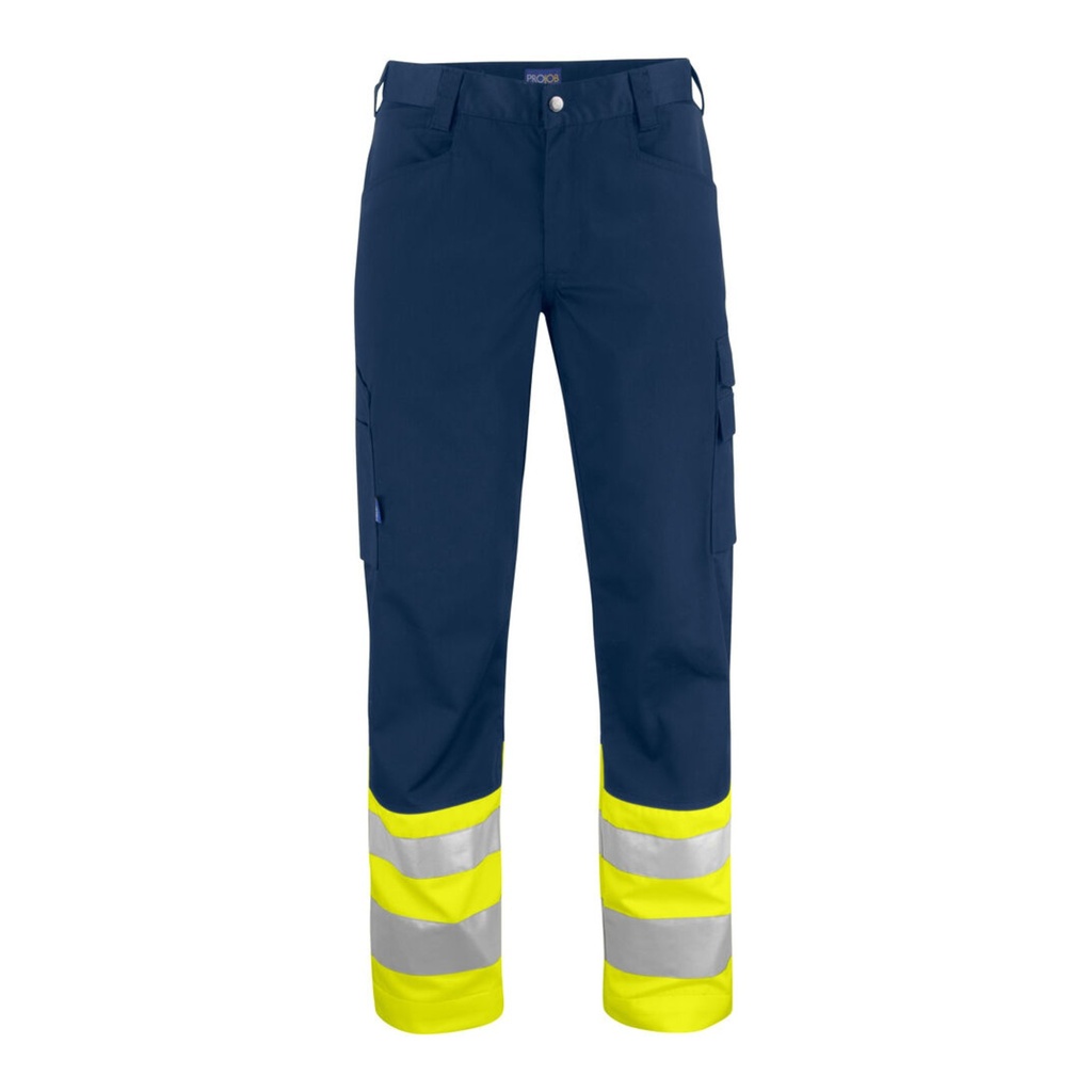 Pantalon de travail haute visibilité EN ISO 20471 classe 1 coupe moderne – ProJob 646533