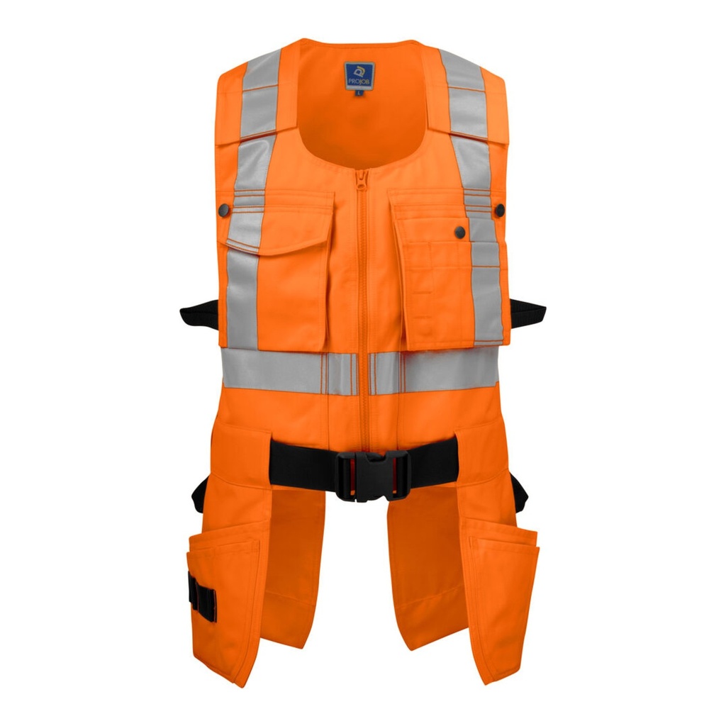 Gilet fonctionnel de sécurité haute visibilité EN ISO 20471 classe 2 – ProJob 646704
