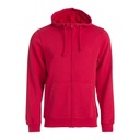 Sweat zippé à capuche Basic homme – Clique 021034