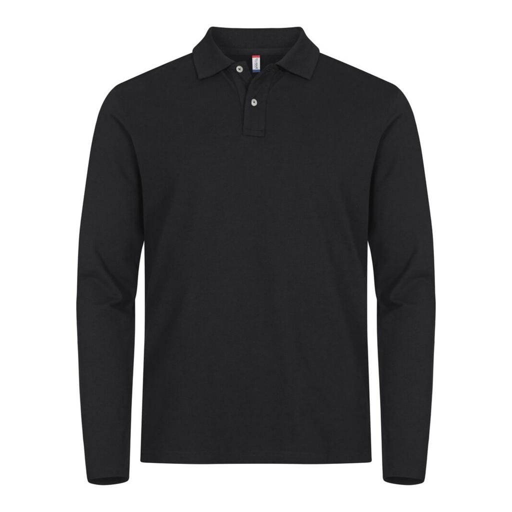 Polo manches longues Stretch Premium homme – Clique 028262