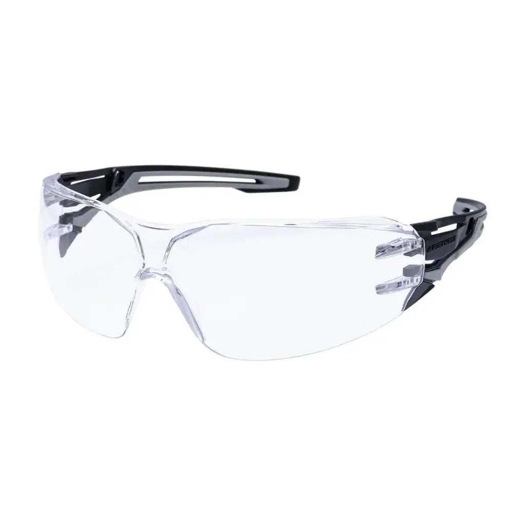 Lunettes de protection enveloppantes anthracite - PR01