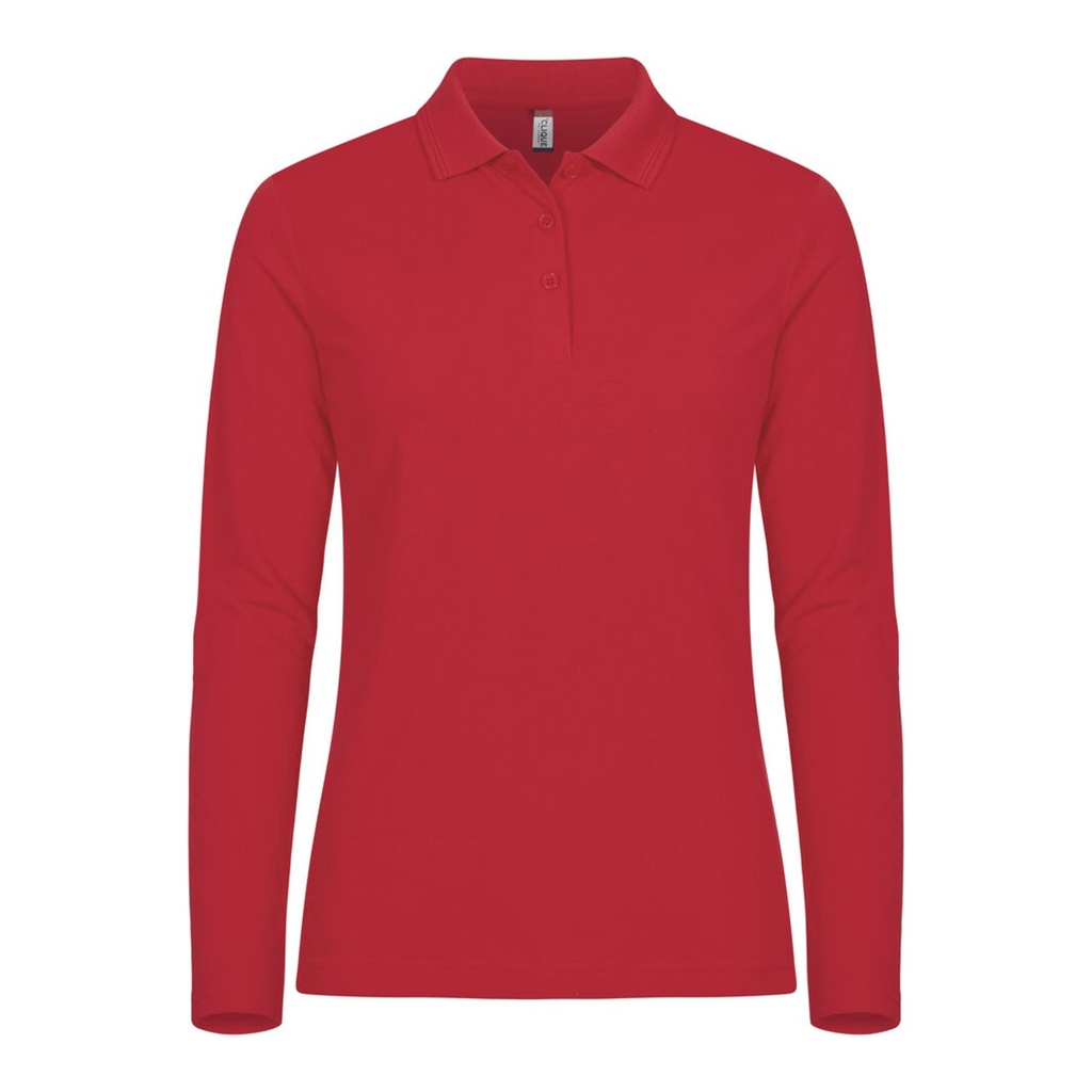 Polo manches longues Manhattan femme – Clique 028253